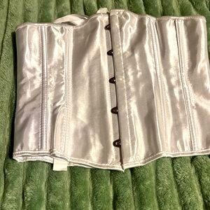 White medium sized corset